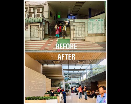 Old House Beautification Project in Govindpura Bhopal by RenoVista